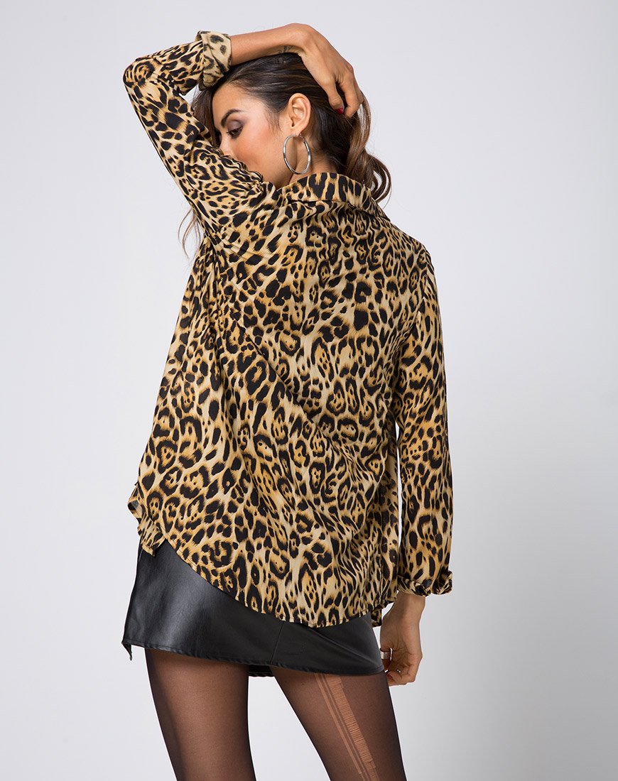 Image of Disam Shirt in Leopard