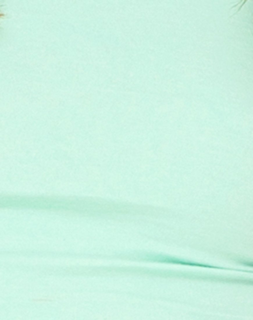 Image of Motel Early Strappy Crop Top in Mint