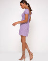 Image of Eldre Dress in Daisy Field Lavender