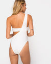 Image of Elkin Swimsuit in Textured White