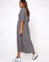 Image of Ellery Maxi Dress in Check it Out Black