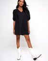 Image of Elna Babydoll Dress in Black