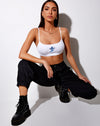 Image of Esme Bralet in White Cupid Embro