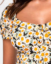 Image of Fahrani Top in Delightful Daisy