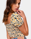 Image of Fahrani Top in Delightful Daisy