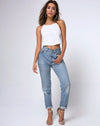 Image of Fair Cami Top in Satin Ivory