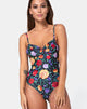 Image of Faira Swimsuit in Senorita Rose
