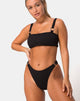 Image of Fien Bikini Top in Black