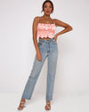 Image of Gamera Top in Satin Peach