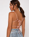Image of Gamera Top in Satin Peach