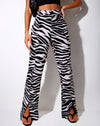 Image of Gesta Trouser in Huge Zebra