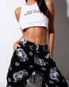 Image of Givas Top in White Stay At Home Club