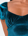 Image of Glaty Top in Velvet Teal
