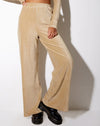 Image of Obeli Trouser in Velvet Rib Tan