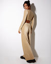 Image of Obeli Trouser in Velvet Rib Tan