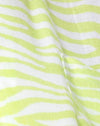 Image of Mini Broomy Skirt in Classic Zebra Lime