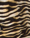 Image of Hawaiian Shirt in Zips Zebra Brown