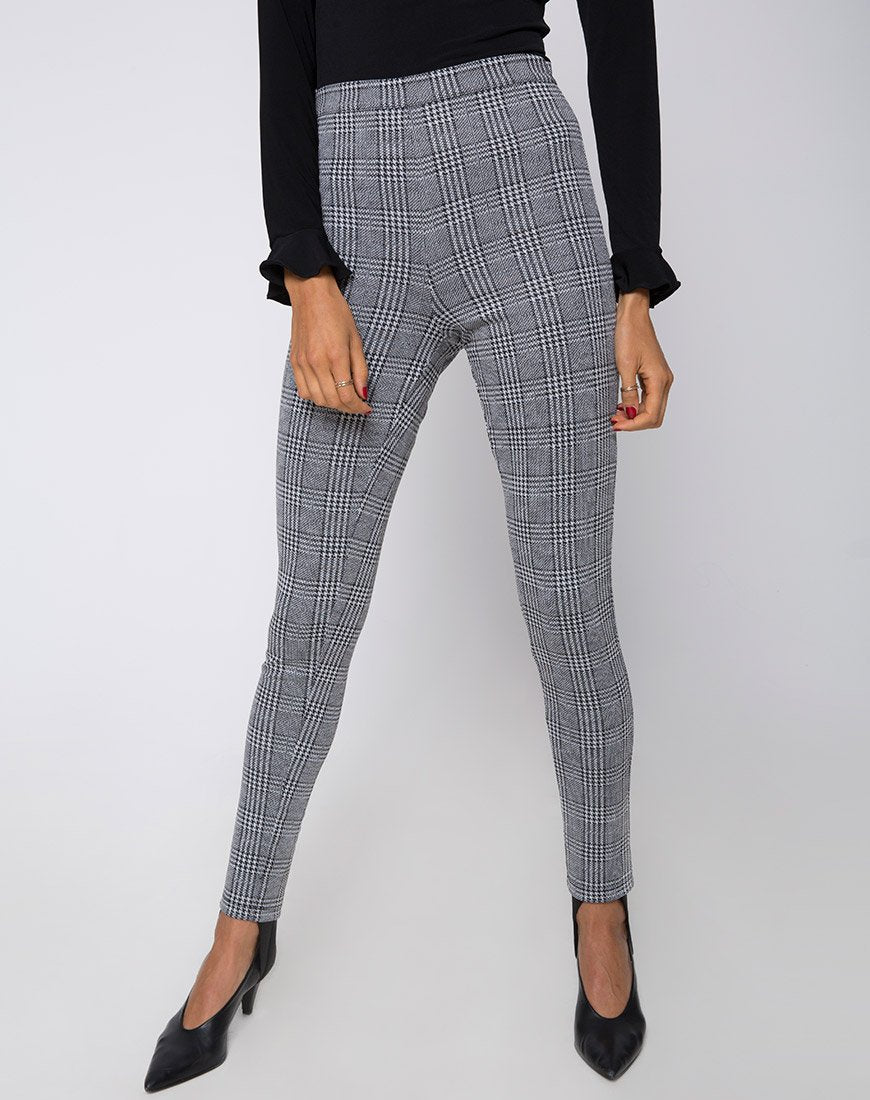 Image of Jada Trouser in Charles Check Grey