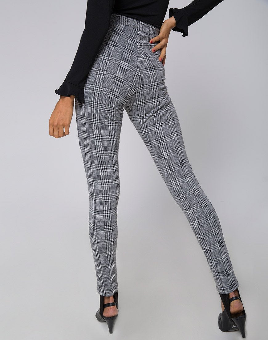 Image of Jada Trouser in Charles Check Grey