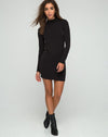 Image of Jaiper Bodycon Dress in Black