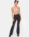 Image of Jeevan Trouser in Small Celestial Black X Princess Polly