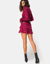 Image of Kepsibelle Dress in Magenta Rose Pink