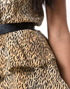 Image of Kepsy Dress in Mini Tiger Brown