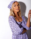 Image of Bandana in Dainty Daisy Lilac