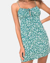 Floral Field Green