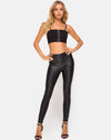 Image of Kyga Crop Top in Black