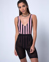 Image of Lalung Bodice in Campbell Stripe Rocks
