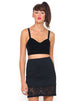 Image of Lana Skirt in Diamond Net Black