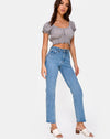 Image of Lanfy Top in Leopard Daze Grey