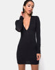 Image of Laoda Bodycon Dress in Black