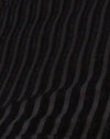 Image of Lara Crop Top in Black Sheer Stripe