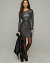 Image of Leo Bodycon Dress in Animal Slinky
