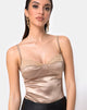 Image of Letta Bodice in Gold