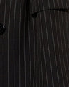 Pinstripe Black