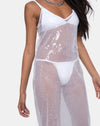 Image of Midnight Sheer Dress in Clear Sequin