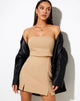 Image of Mixo Mini Skirt in Almond