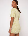 Image of Monali Playsuit in Crinkle Botanic Mint Foam