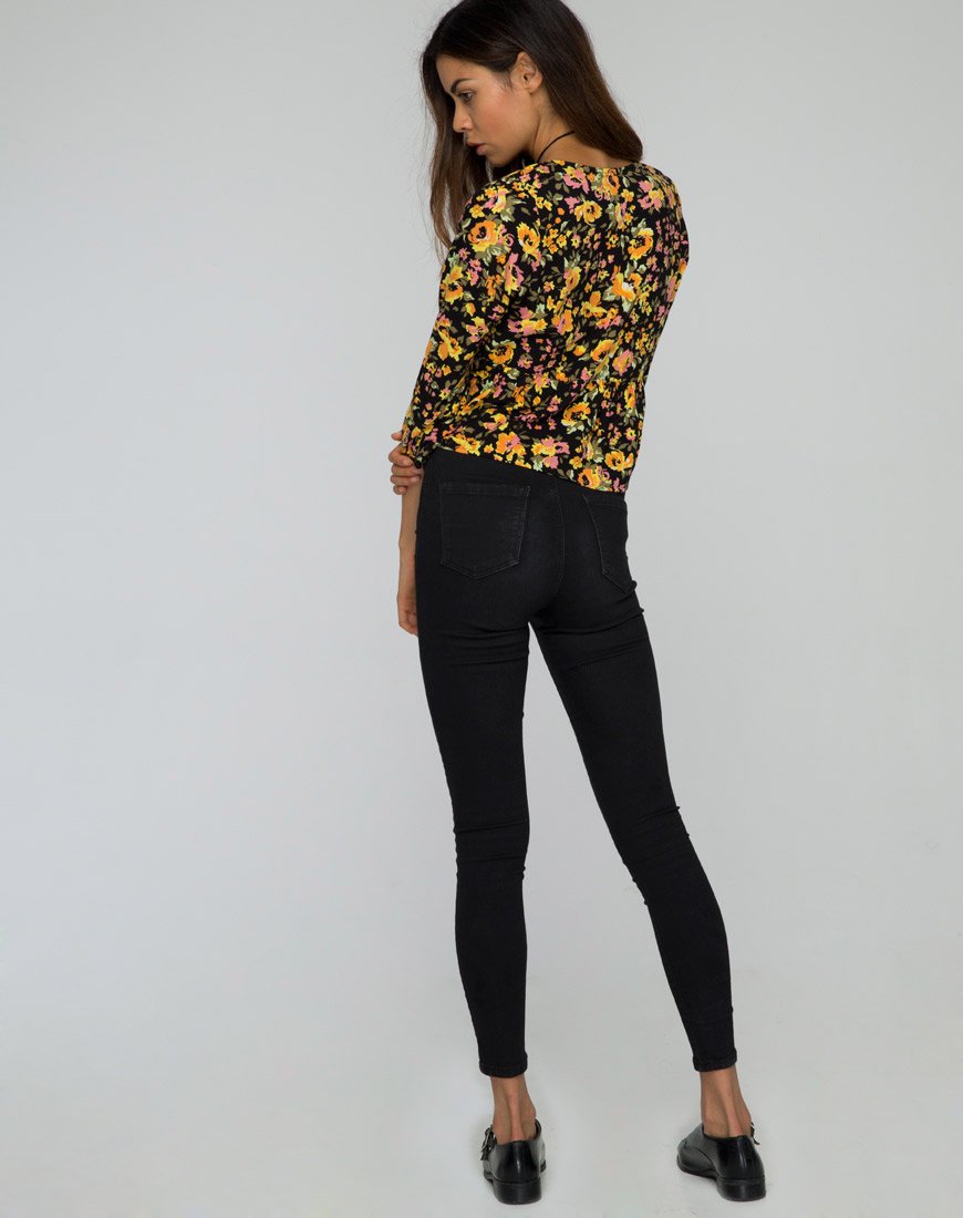 Image of Mosca Plunge Top in Agatha Flower