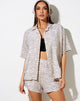 Image of Narsi Shirt in Tonal Zebra