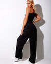 Image of Nattan Jogger in Black Angel Embro in Neon Green