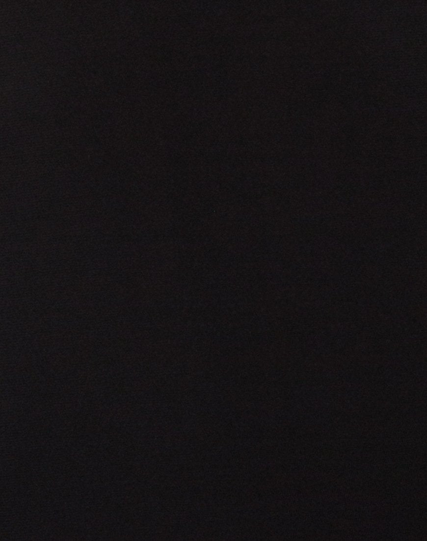 Image of Nymphea Bodycon Dress in Black