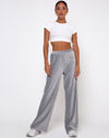 Image of Obeli Trouser in Velvet Rib Grey