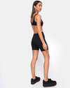 Image of Orca Cutout Unitard in Black