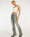 image of Ozka Crop Top in Ivory
