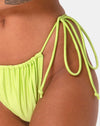 Image of Leyna Bikini Bottom in Pistachio