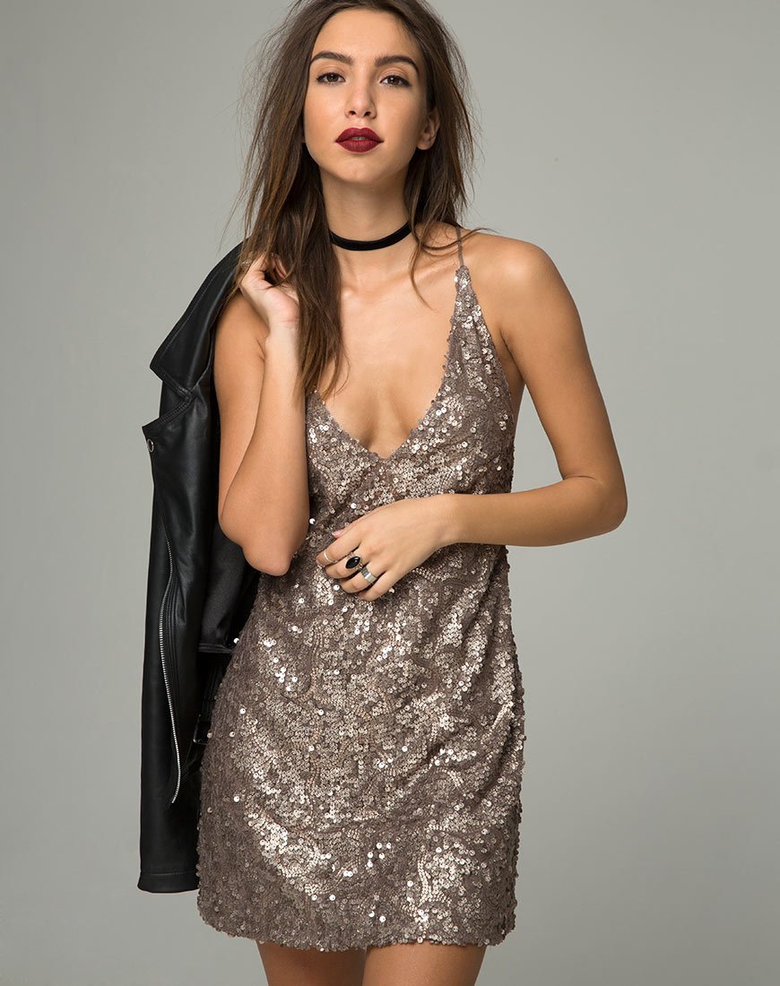 Motel rocks sequin clearance dress